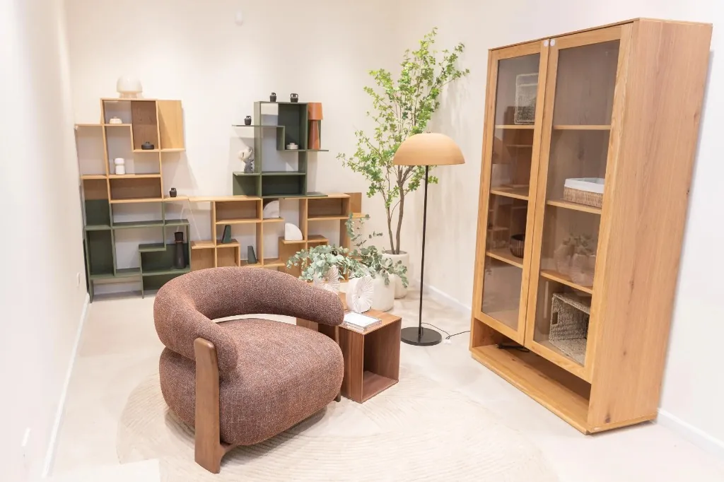 Kave Home showroom interior with furniture, lighting, and home décor
